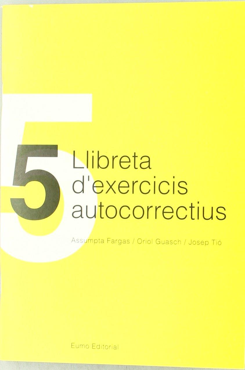 LLIBRETA 5 D'EXERCICIS AUTOCORRECTIUS | 9788460030669 | VARIOS