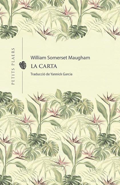 CARTA, LA  (CAT) | 9788418908231 | MAUGHAM, WILLIAM SOMERSET