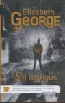 SIN TESTIGOS | 9788496544420 | GEORGE, ELIZABETH