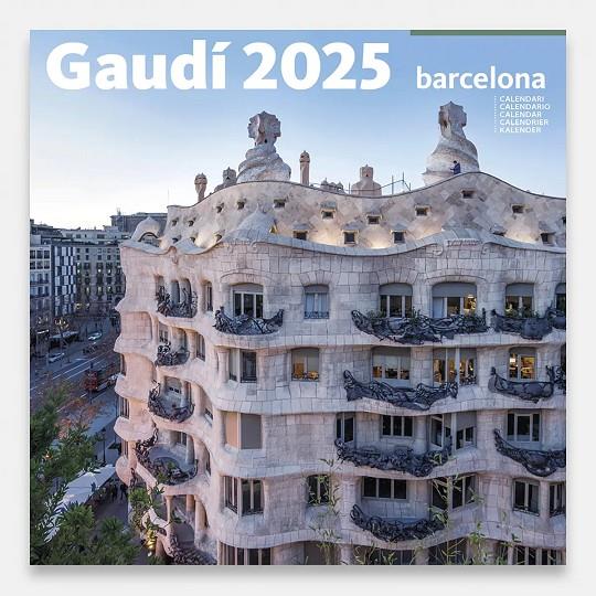 CALENDARI GRAN 2025 GAUDÍ BARCELONA (LA PEDRERA) | 8424455250155