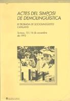 ACTES DEL SIMPOSI DE DEMOLINGUISTICA III TROBADA | 9788439333975