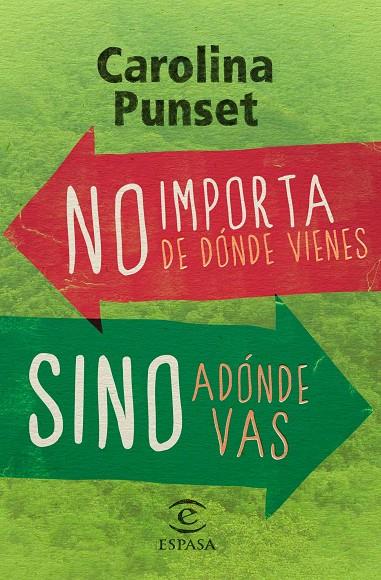 NO IMPORTA DE DONDE VIENES SINO A DONDE VAS | 9788467028492 | PUNSET, CAROLINA