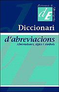 DICCIONARI D'ABREVIACIONS | 9788441207349 | AAVV