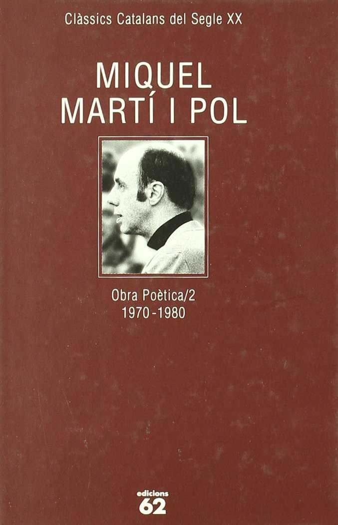 MARTI I POL OC OBRA POETICA 2 1970 - 1980 | 9788429732153 | MARTI I POL, MIQUEL