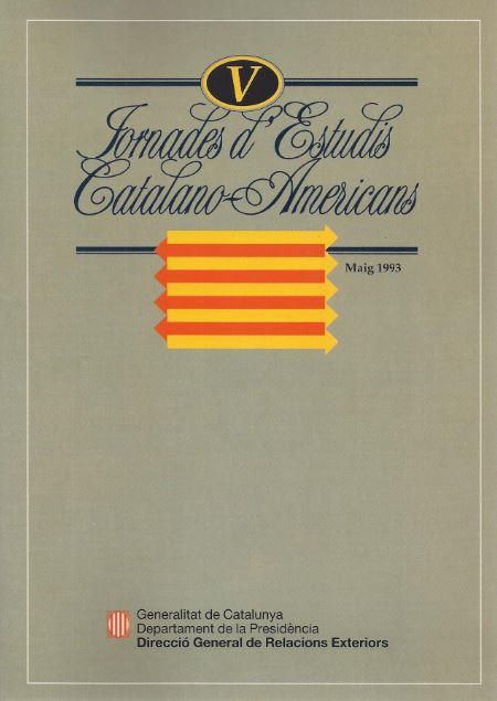 JORNADES D'ESTUDIS CATALANO-AMERICANS | 9788439343806 | PRESIDENCIA