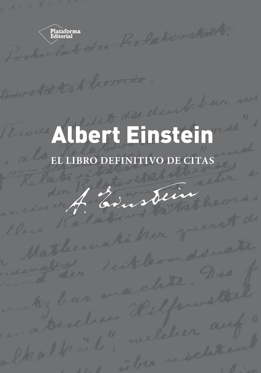 ALBERT EINSTEIN. EL LIBRO DEFINITIVO DE CITAS | 9788416256068 | EINSTEIN, ALBERT