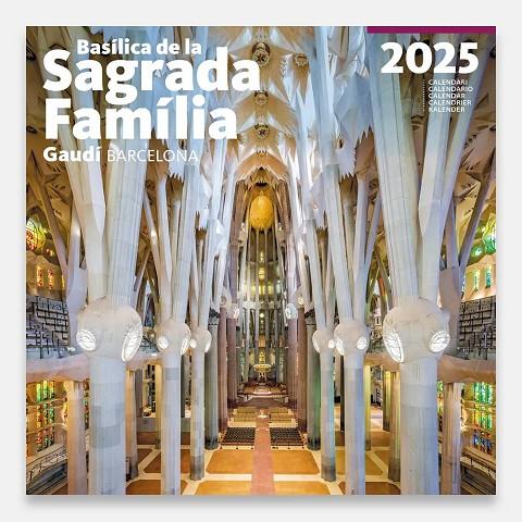 CALENDARI GRAN 2025 SAGRADA FAMÍLIA (INTERIOR) | 8424455250261