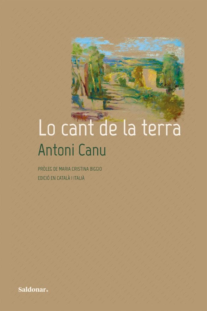 CANT DE LA TERRA, LO (CATALÀ-SARD) | 9788419571342 | CANU, ANTONI