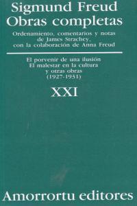 O.C. FREUD 21: EL PORVENIR DE UNA ILUSION. EL MALESTAR | 9789505185979 | FREUD, SIGMUND