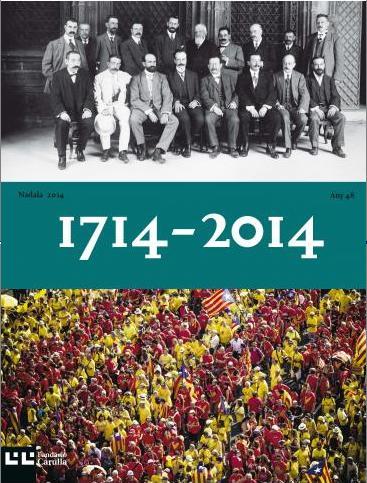 NADALA 2014. 1714-2014. FUNDACIO CARULLA | 9788472269774 | ALBAREDA SALVADÓ, JOAQUIM / ARBÓS MARÍN, XAVIER / DOMINGO CLUA, JOSEP M. / DE RIQUER PERMANYER, BORJ