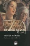 JUICIO DE DIOS, EL (EL DUELO) | 9788493524586 | KLEIST, HEINRICH VON