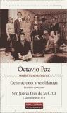 OCTAVIO PAZ OC III GENERACIONES Y SEMBLANZAS; SOR JUANA INE | 9788481092059 | PAZ, OCTAVIO