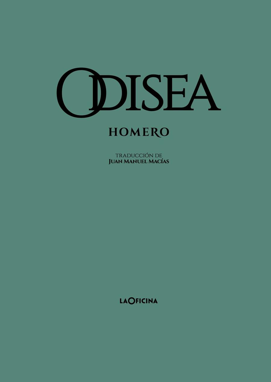 ODISEA | 9788412856507 | HOMERO / MACÍAS, JUAN MANUEL (TRAD.)