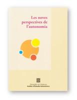 NOVES PERSPECTIVES DE L'AUTONOMIA, LES | 9788439354833 | AAVV