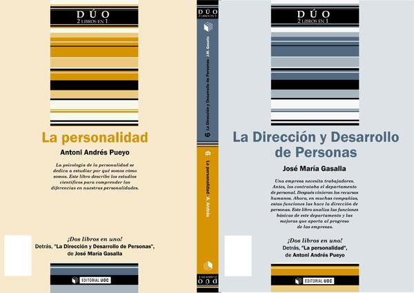 DIRECCION Y DESARROLLO DE PERSONAS, LA/PERSONALIDAD, LA | 9788497886215 | GASALLA, JOSE MARIA - PUEYO, ANTONI ANDRES