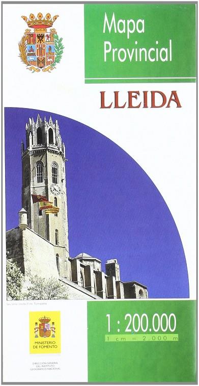 MAPA PROVINCIAL DE LLEIDA (ESCALA 1:200.000) | 9788441604896 | VV. AA.